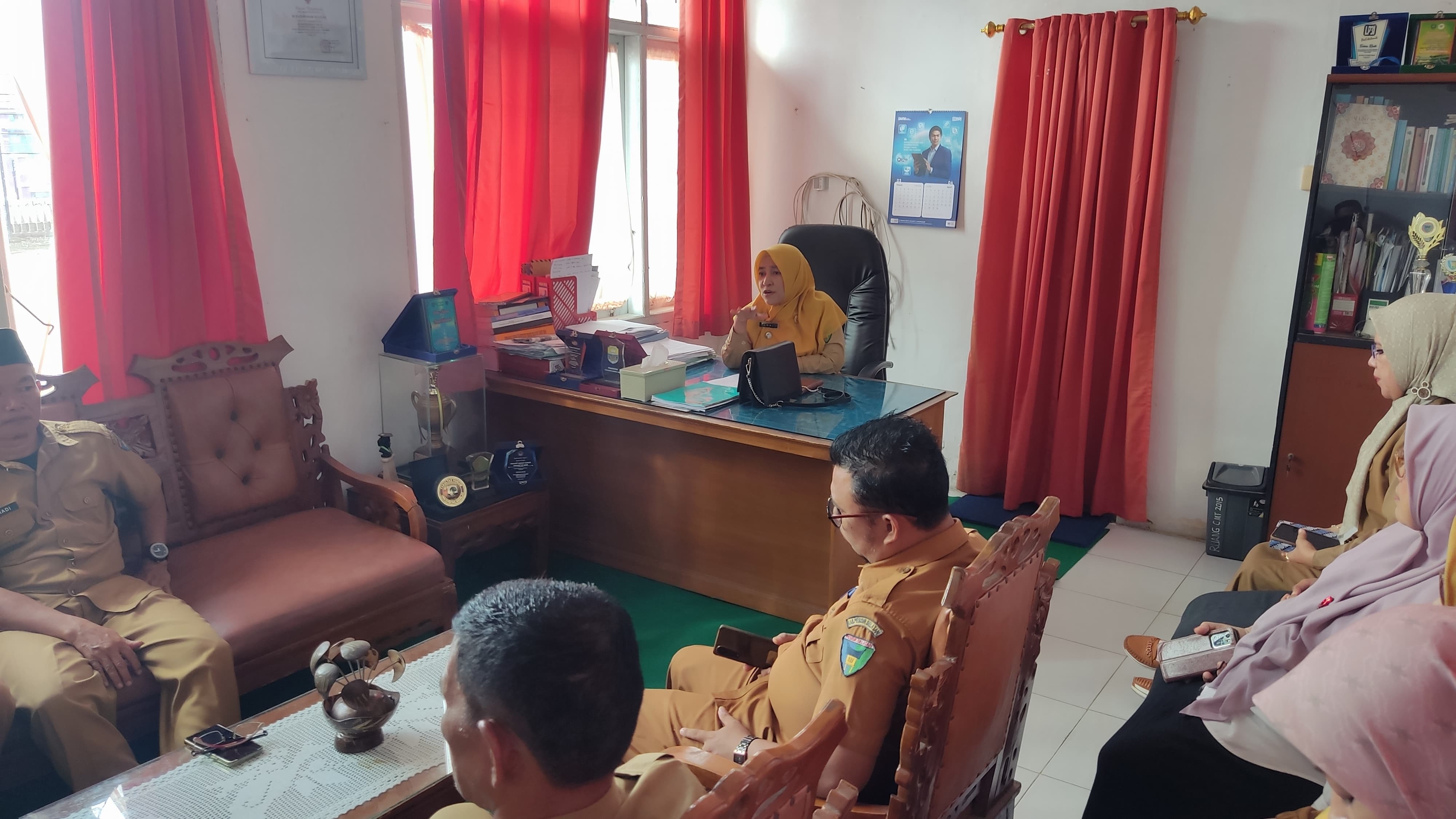 Rapat Pembekalan Monitoring dan evaluasi DU RKP 2024  dengan TIM Monev