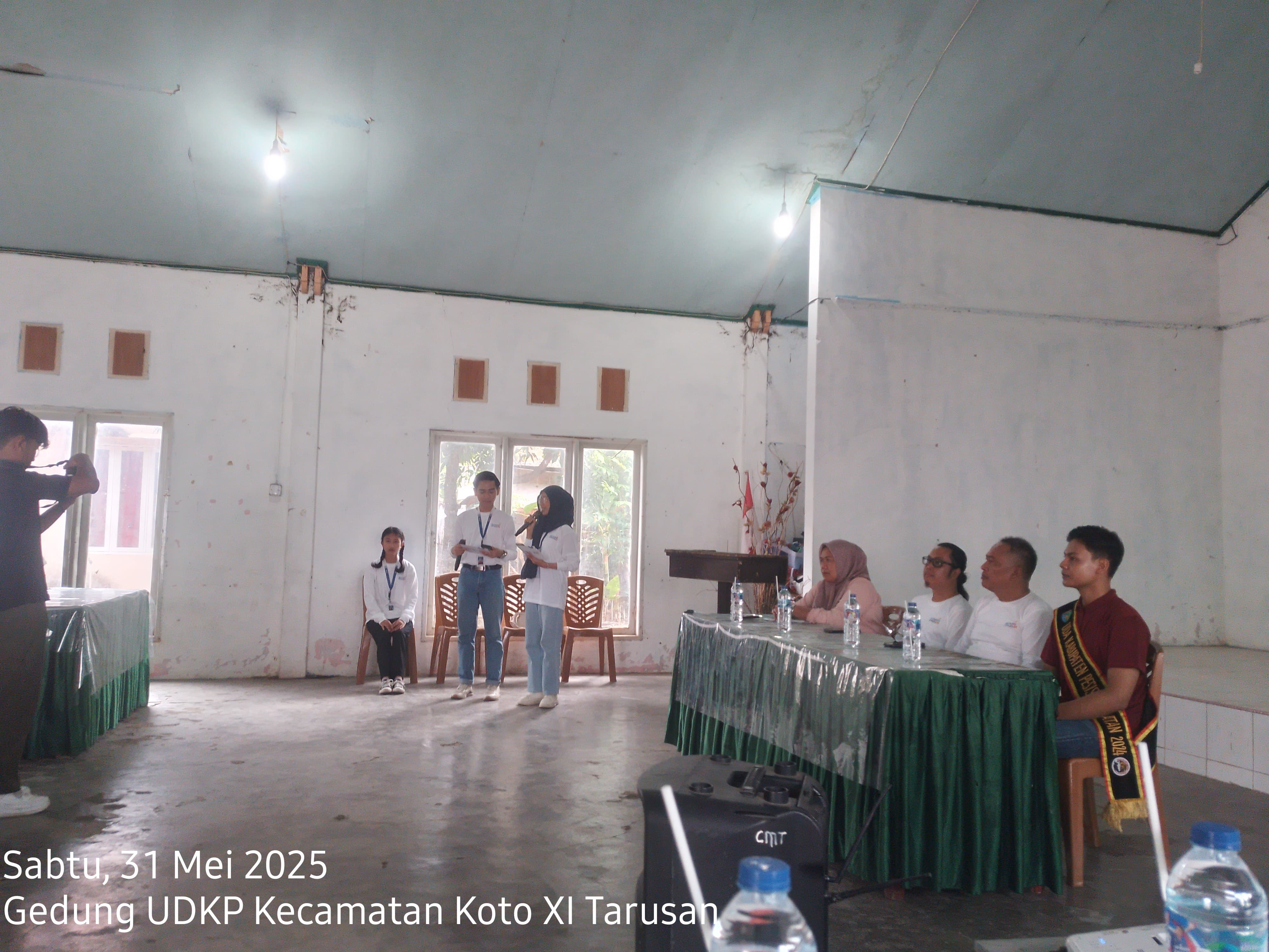 Kunjungan Mahasiswa ISI Padang Panjang ke kantor Camat Koto XI Tarusan