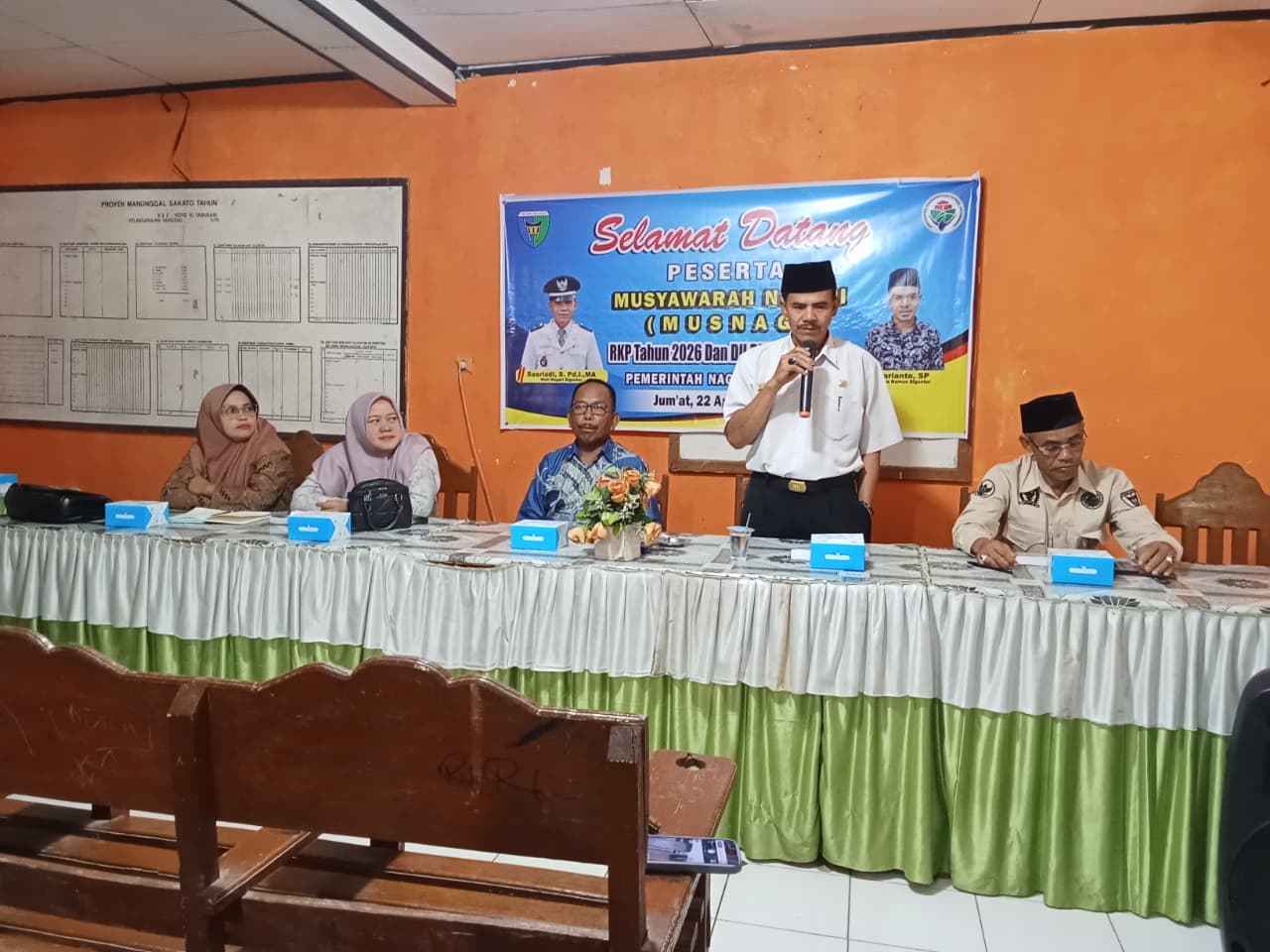 Musyawarah Nagari RKP Tahun 2026 dan DURKP Tahun 2027 di Nagari-Nagari Kecamatan Koto XI Tarusan 