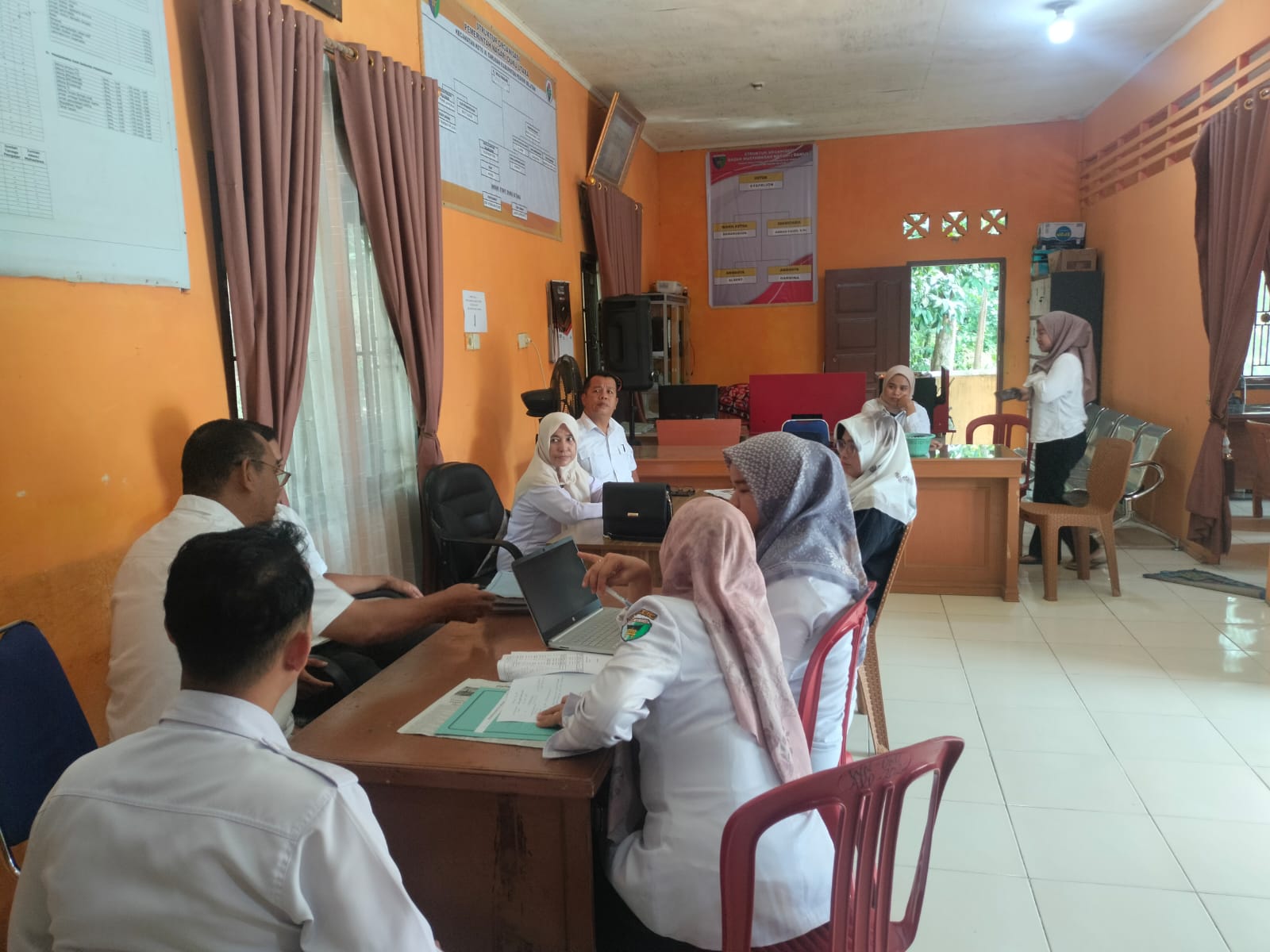 Monitoring dan evaluasi DU RKP 2024 ke Nagari Duku Utara