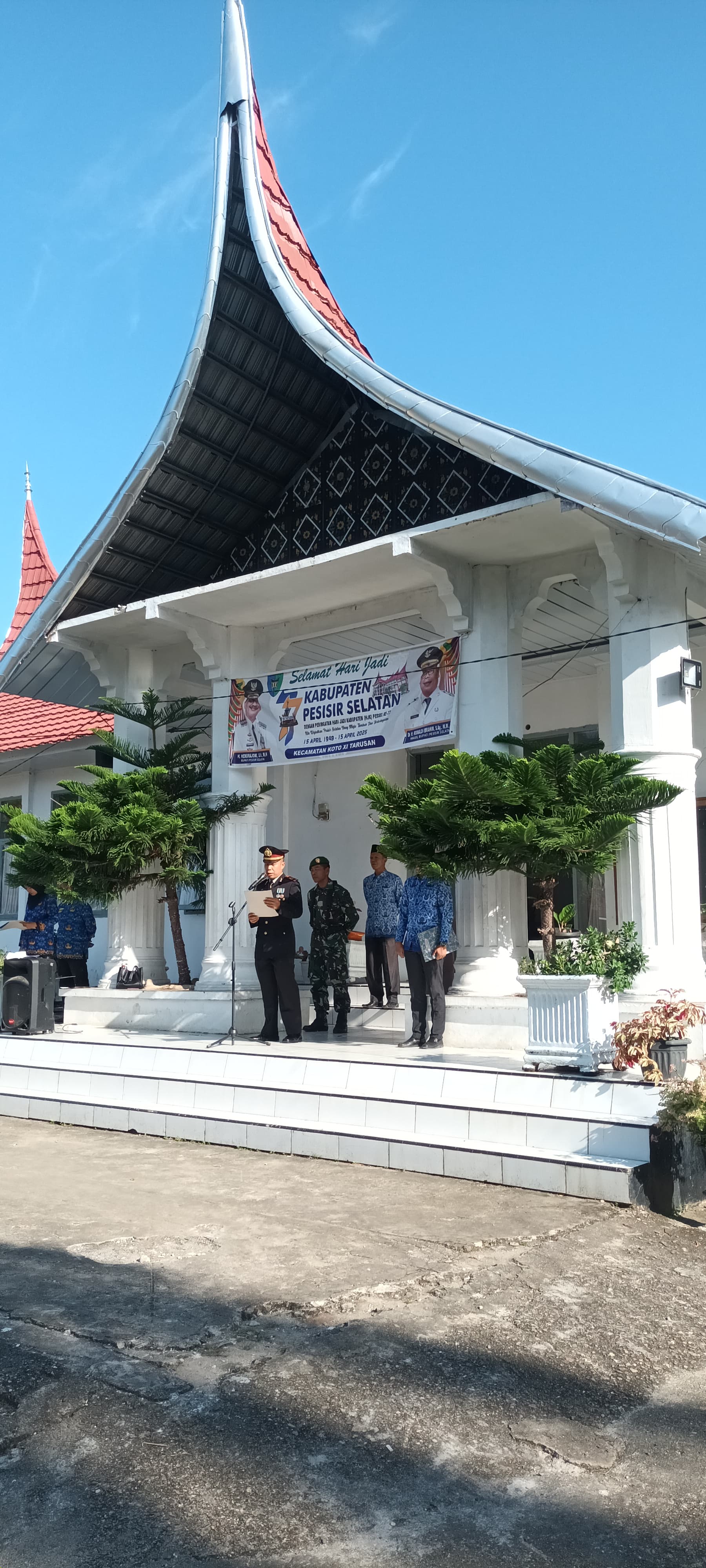 Upacara Hari Kebangkitan Nasional Kecamatan Koto XI Tarusan
