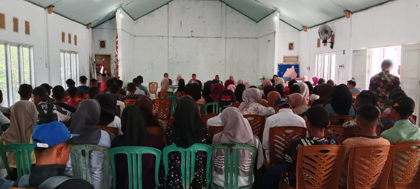 Pembubaran Pasukan Pengibar Bendera HUT RI ke-80 Tahun 2025 di UDKP Kecamatan Koto XI Tarusan 