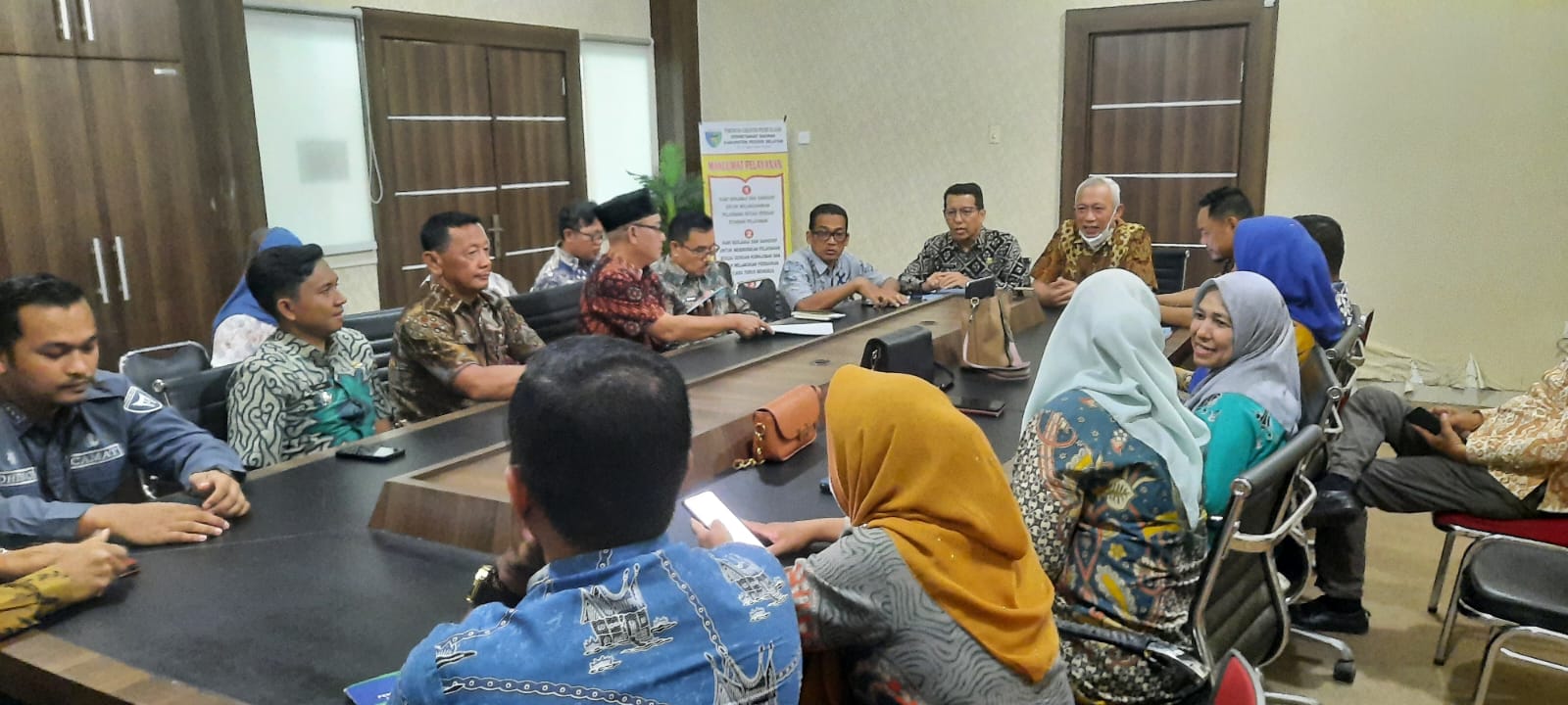 Rakor Dinas Dukcapil dengan Seluruh Camat dan OPD Terkait
