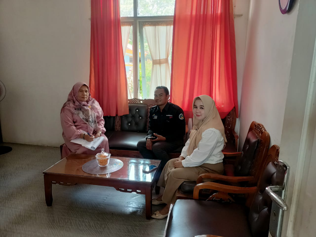 Koordinasi Koordinator Kecamatan Kemensos Terkait Penyaluran Bantuan PKH Tahap I,II dan III Bersama 