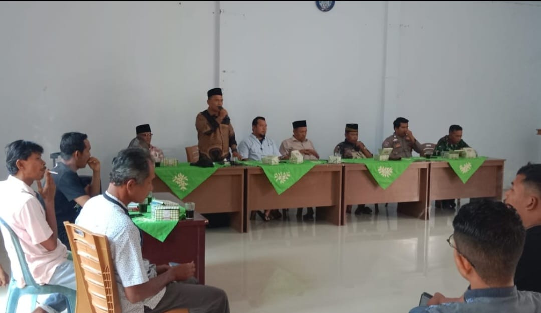 Rapat dan Sosialisasi Pembentukan Pengurus Pos Bantuan Hukum Nagari serta Satgas Trantibum Nagari Am