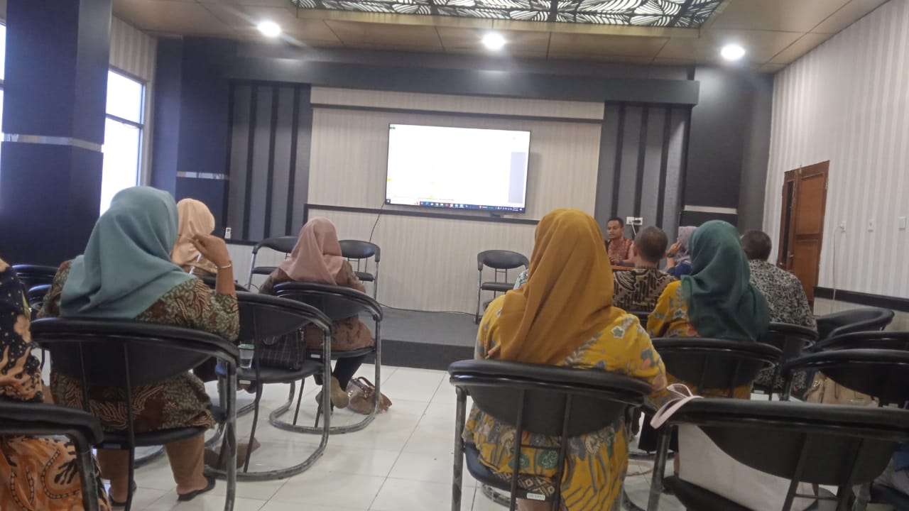 Sosialisasi Inventaris Barang di Dinas BPKPAD Painan. 