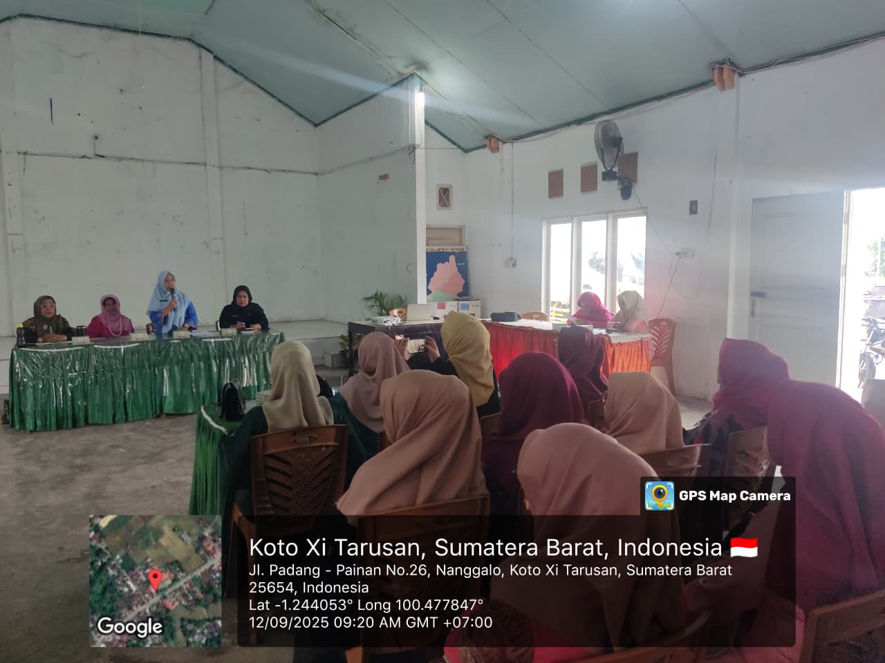 Rapat Pembentukan Kepengurusan Bundo Kanduang Kecamatan Koto XI Tarusan Periode ke 29
