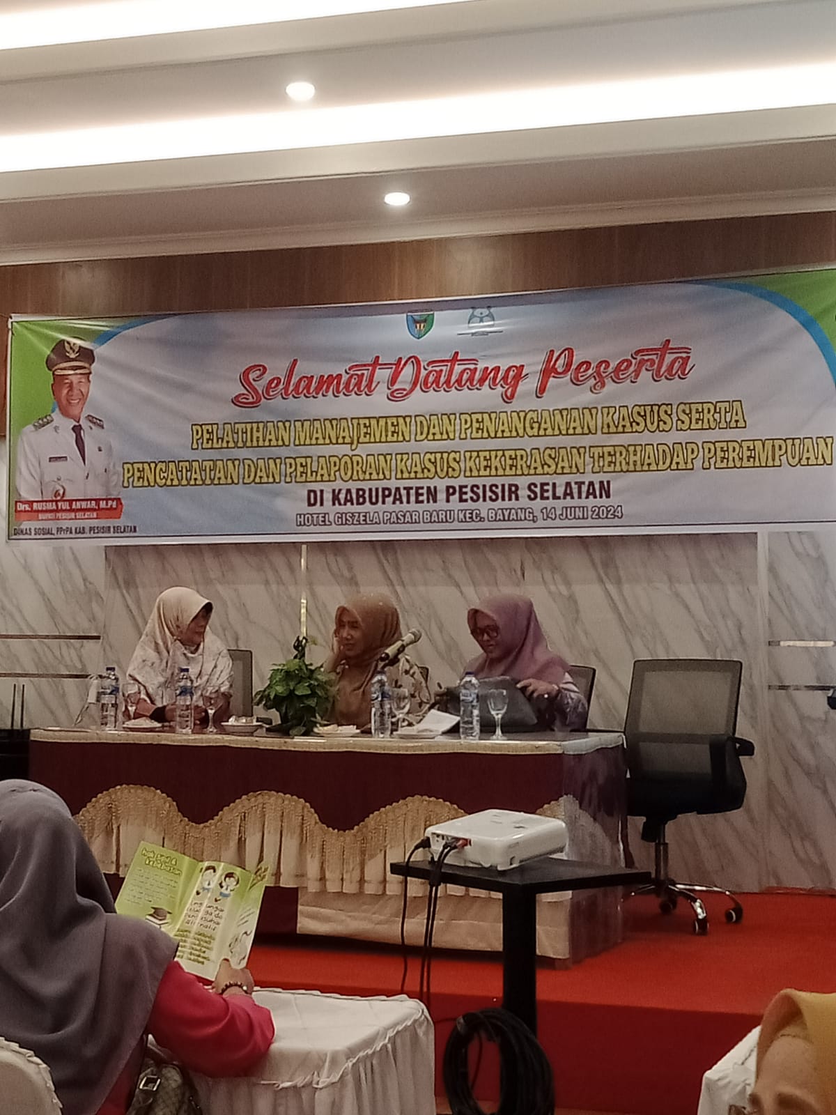 Pelatihan Manajemen dan Penanganan Kasus Serta Pencatatan dan Pelaporan Kasus Kekerasan Terhadap Per