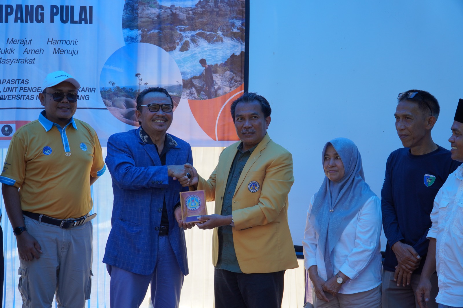 Camat Koto XI Tarusan Menghadiri Peresmian Wisata Bukik Ameh Nagari Ampang Pulai