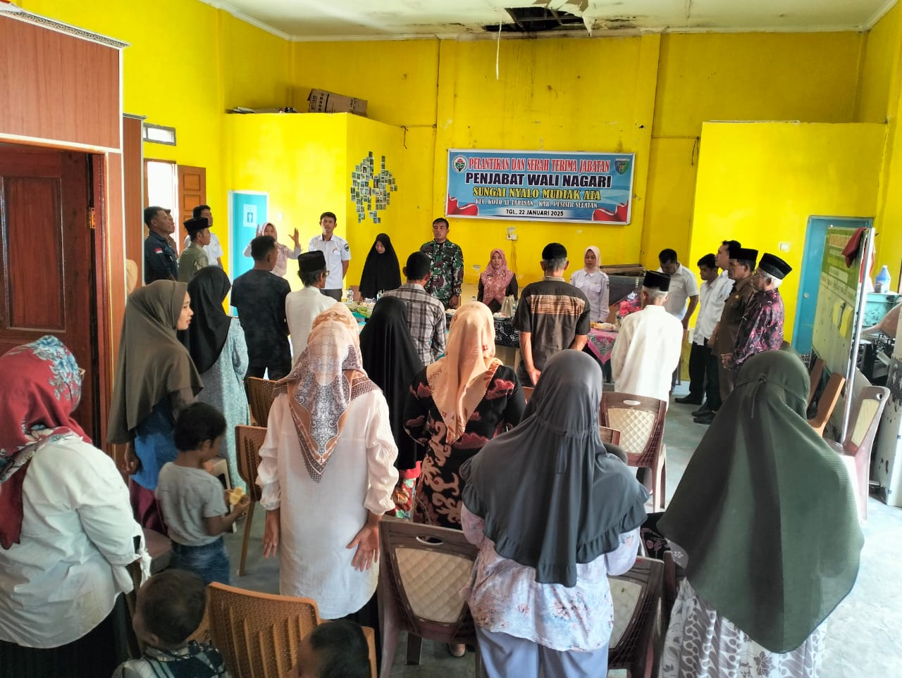 Pelantikan Pejabat Wali Nagari Sungai Nyalo Mudiak Aia