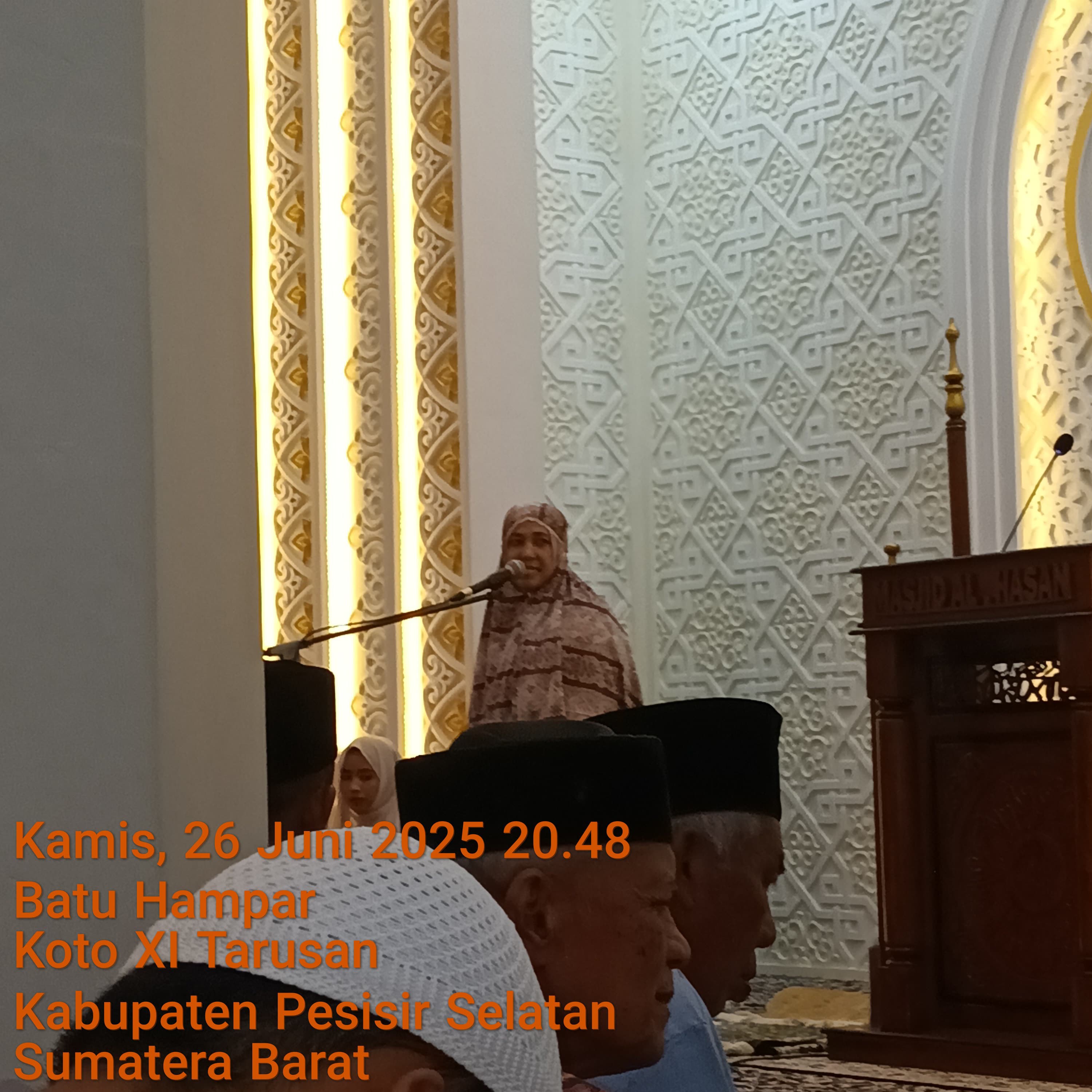 Peringatan Tahun Baru Islam 1 Muharam 1447 H di Masjid Al Hasan Nagari Batu Hampa Selatan
