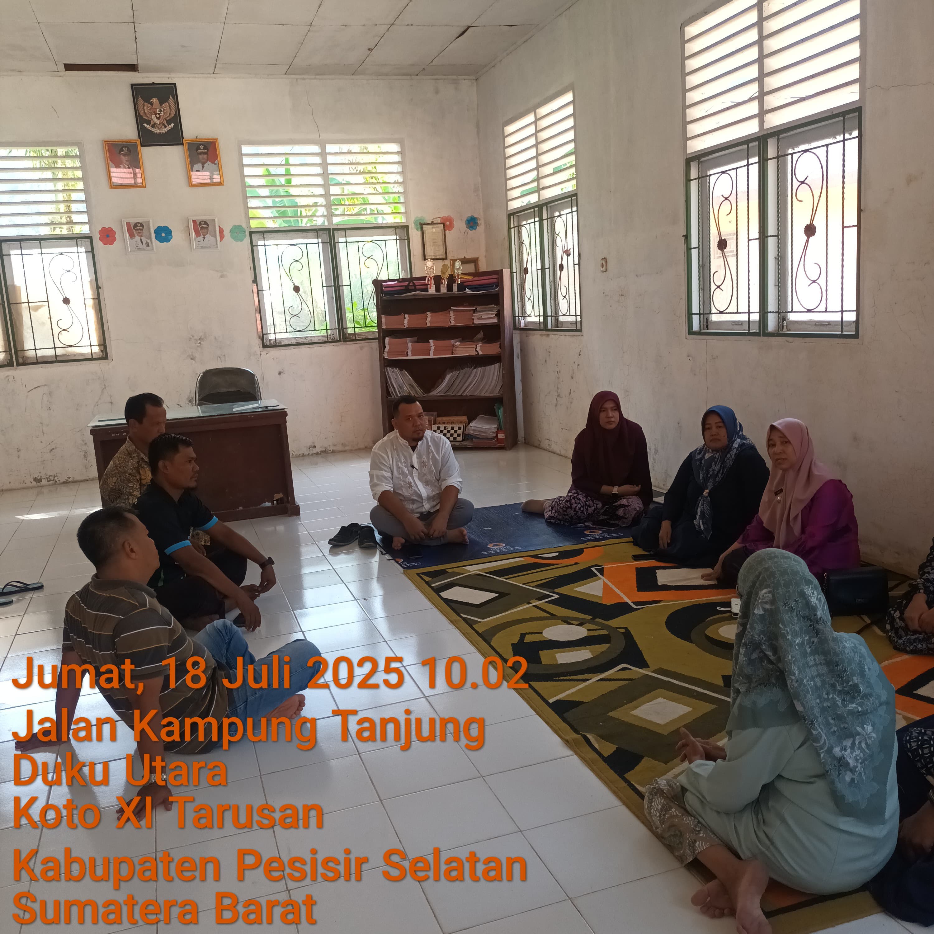 Meninjau SDN 31 Kampung Tanjung Kecamatan Koto XI Tarusan Kondisi Pasca Banjir