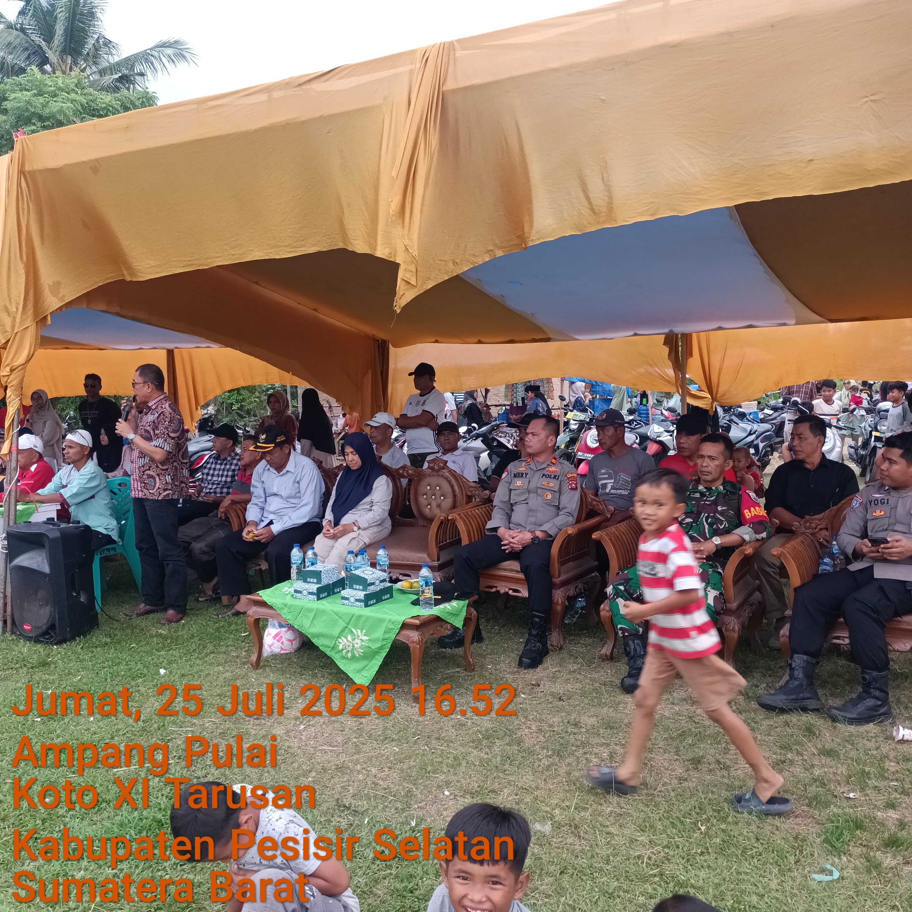 Camat Koto XI Tarusan Menghadiri Pembukaan PESPA Ampang Pulai Cup 1 yang di selenggarakan oleh Bapak