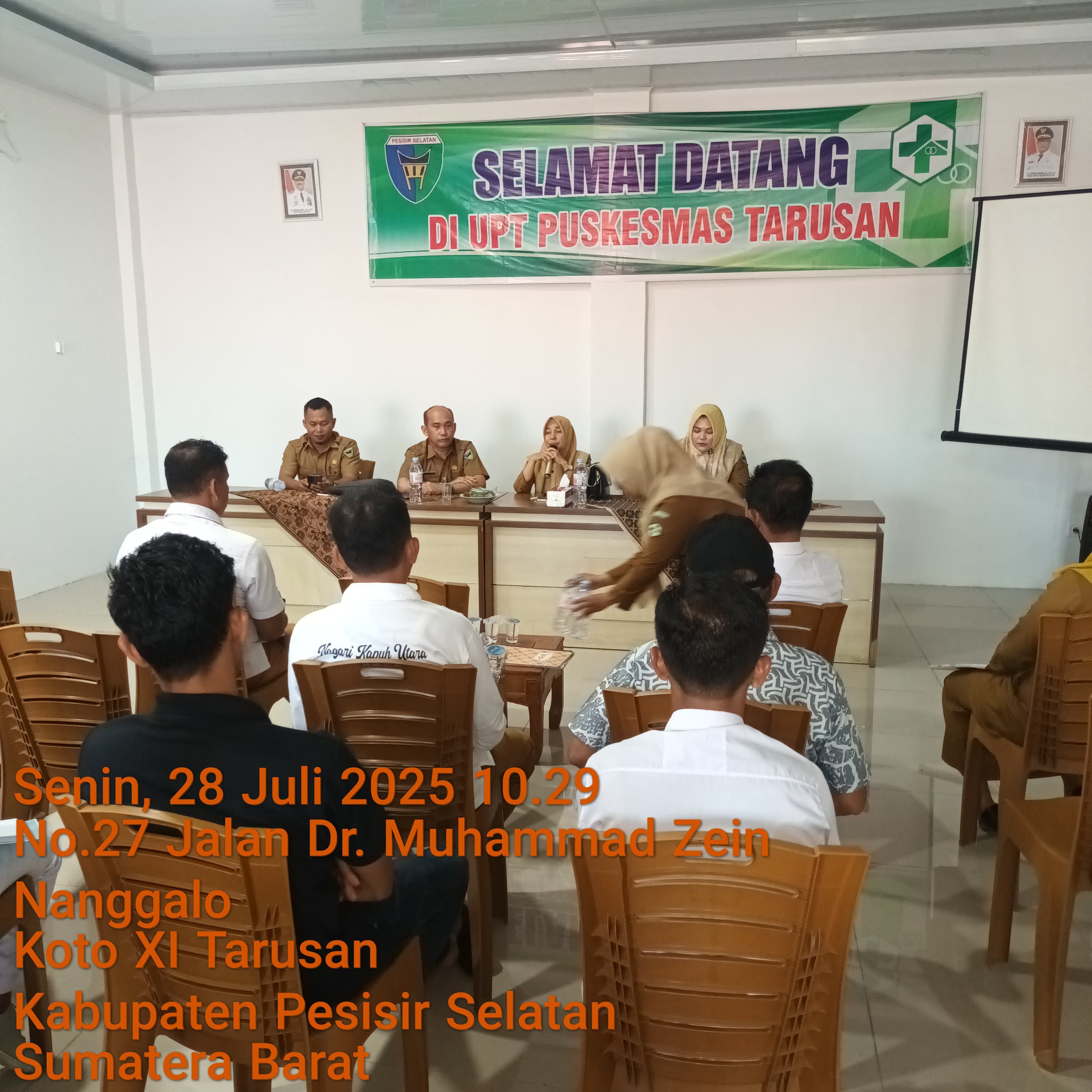 Rapat Koordinasi Terkait Pembangunan Pustu di Nagari Kapuh Utara