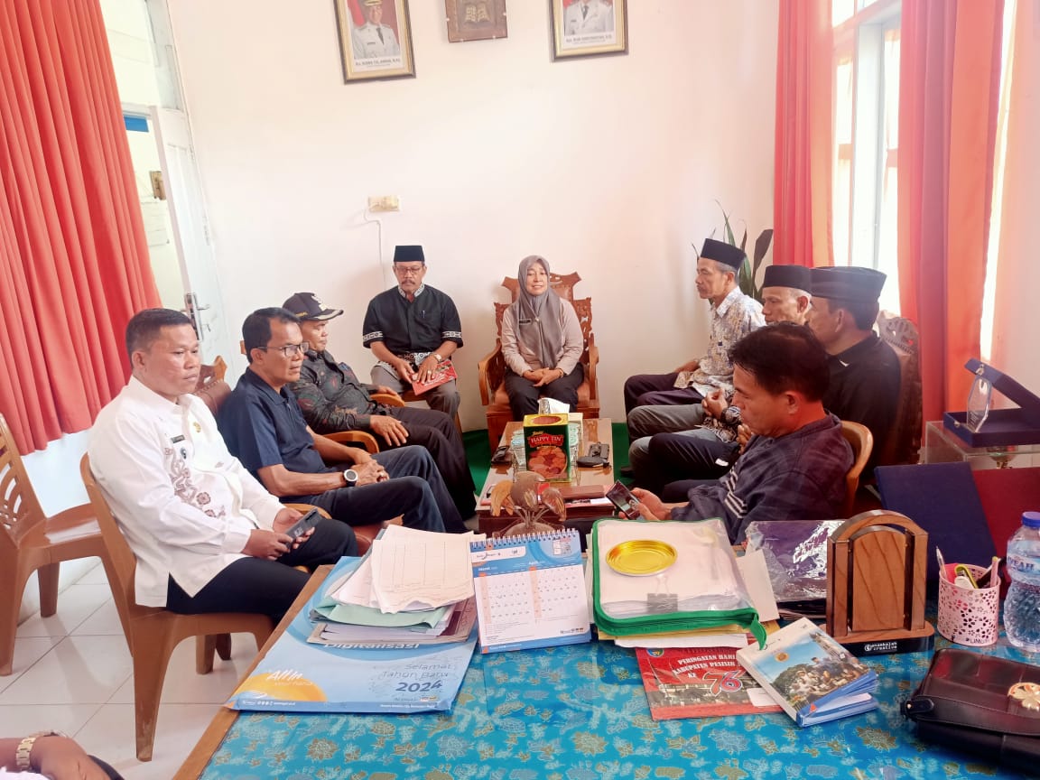 Halal Bihalal  Camat Koto XI Tarusan dengan Wali Nagari Se-Kecamatan Koto XI Tarusan 