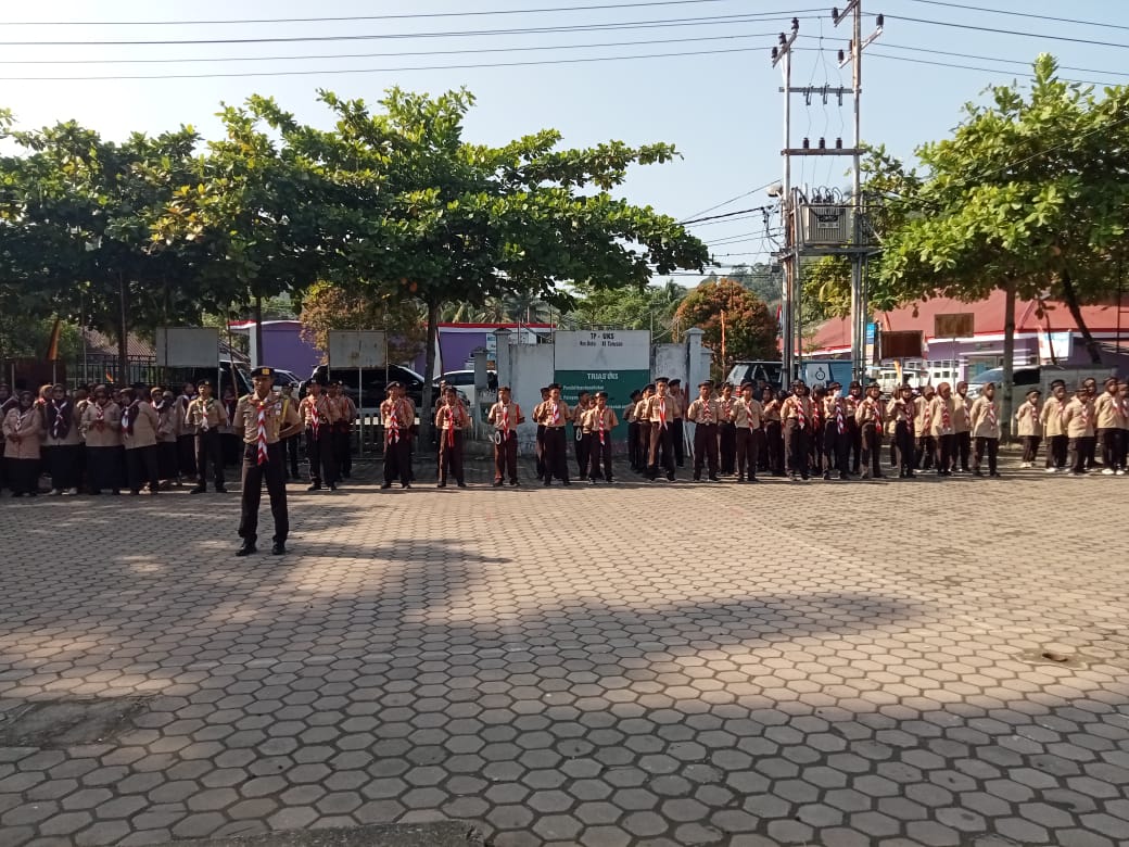 Memperingati hari Pramuka yang ke 62  Tahun