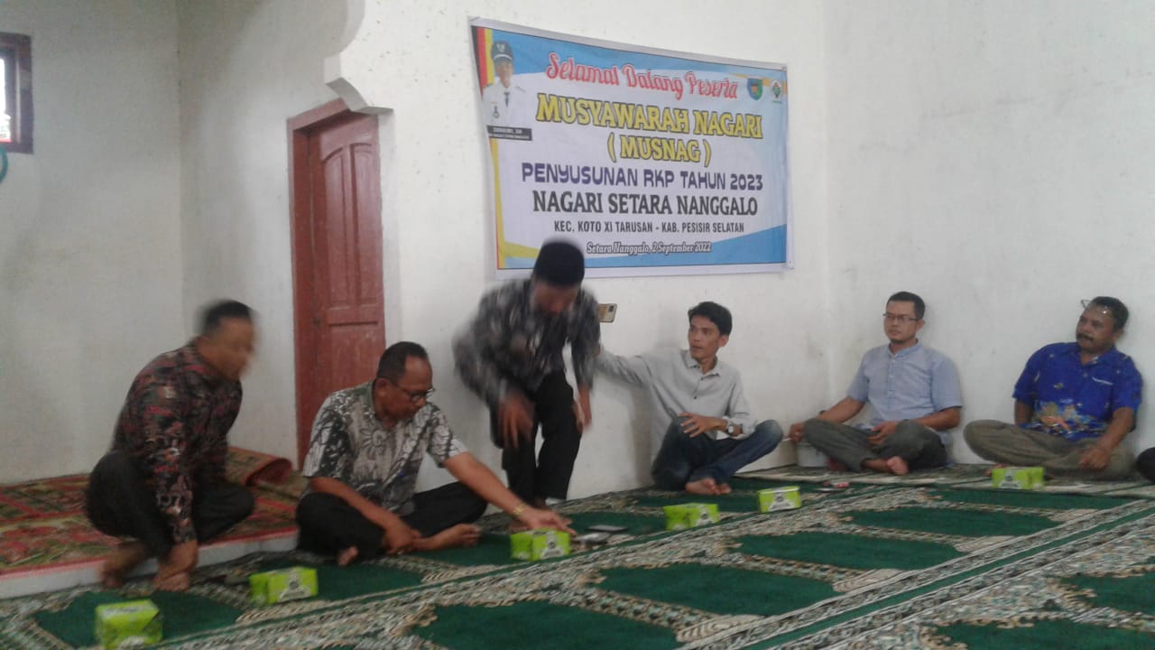 Kegiatan Rembuk Stunting dan Musnag di Nagari Setara Nanggalo
