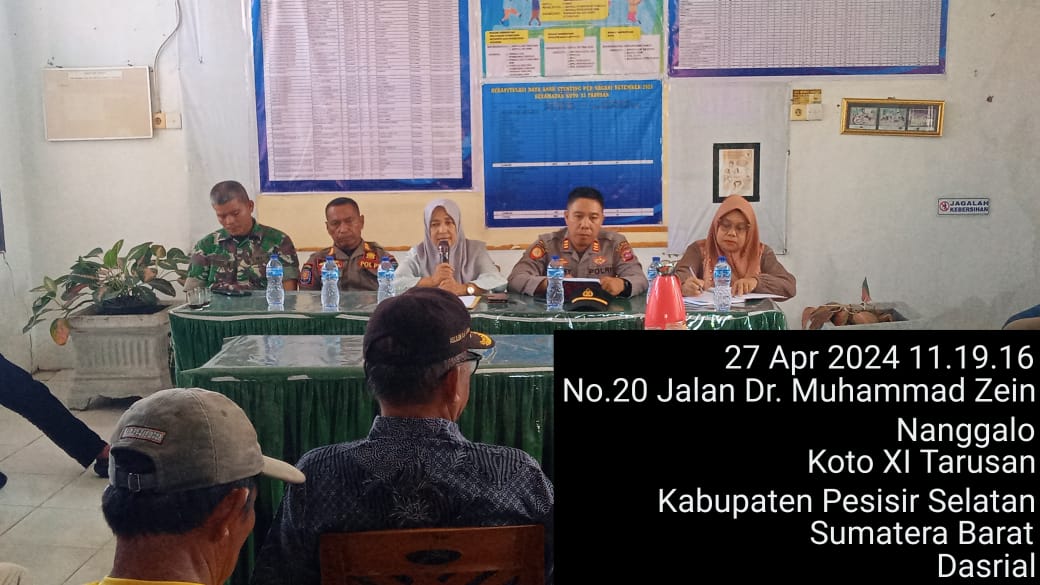 Mediasi Masyarakat Nagari Kapuh Terkait Aksi Demo di Kantor Wali Nagari Kapuh