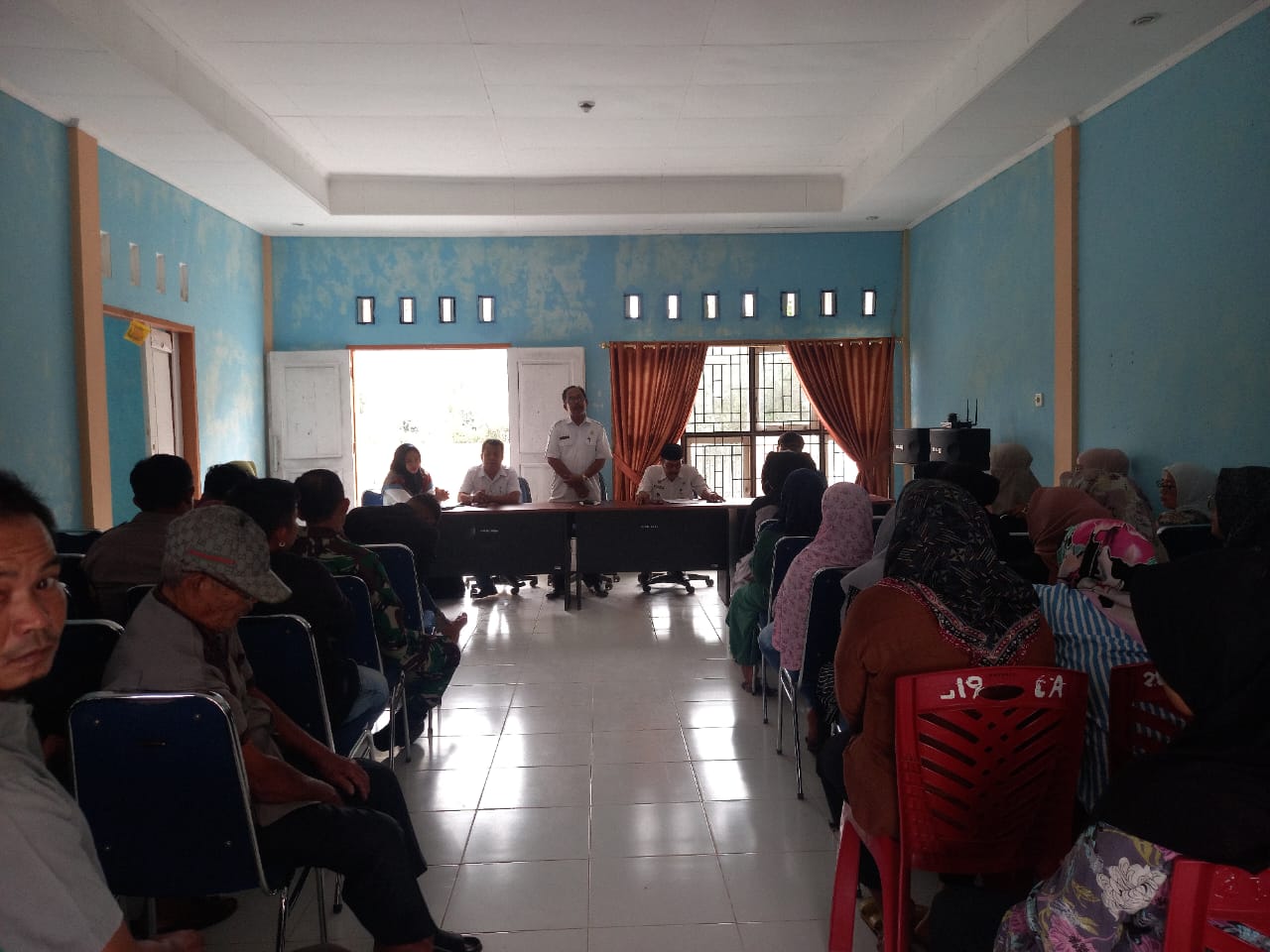 Menghadiri Rapat Pembentukan Panitia PILBAMUS Nagari Carocok Anau