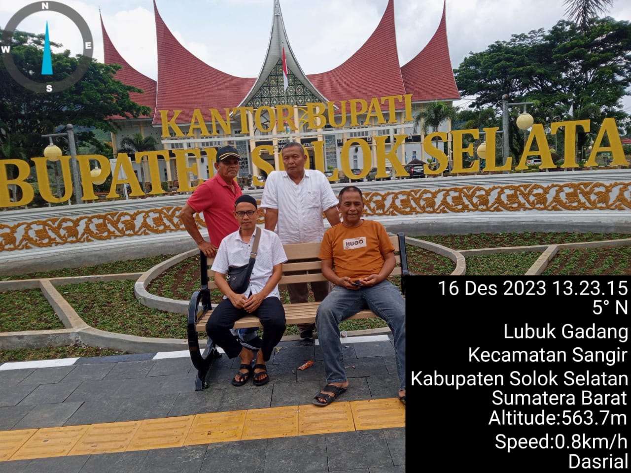 Mengunjungi Kunjungan MTQ tingkat Propinsi Sumatera Barat di Kabupaten Solok Selatan 