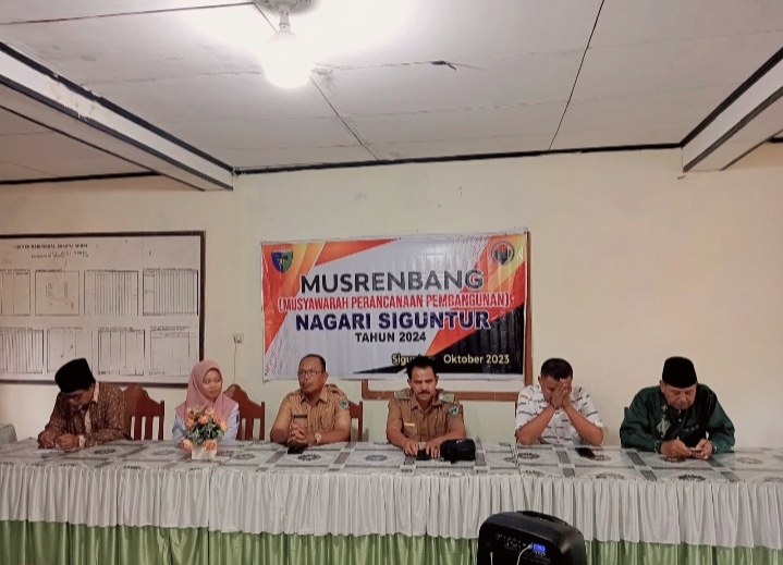 Musrembang Nagari Siguntur
