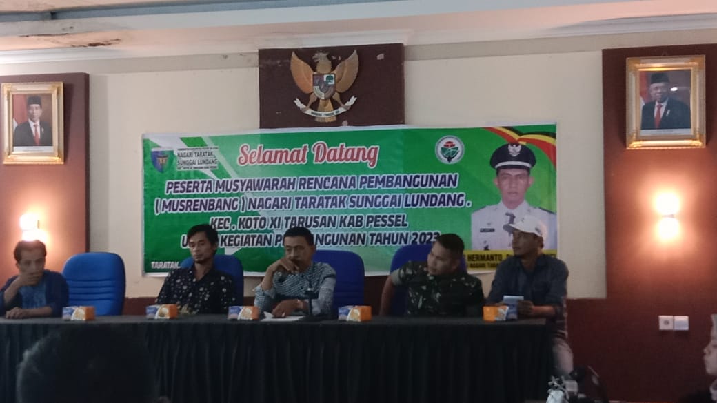 Musrembang Nagari Taratak Sungai Lundang