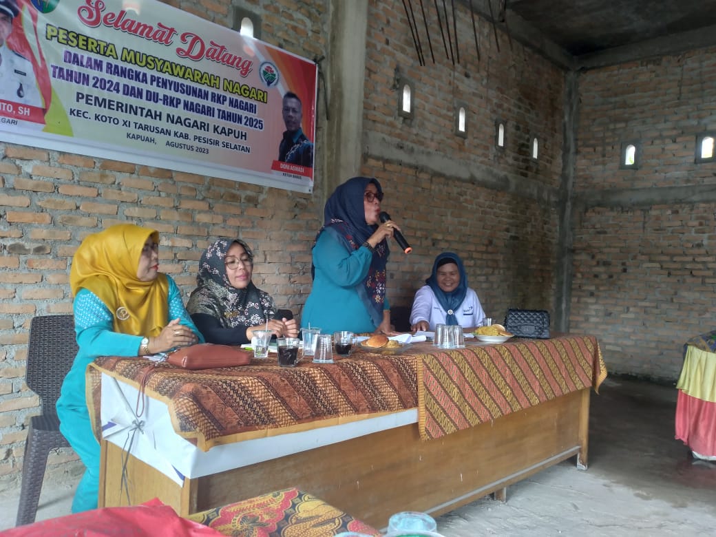 Pembinaan PKK di Nagari Kapuh