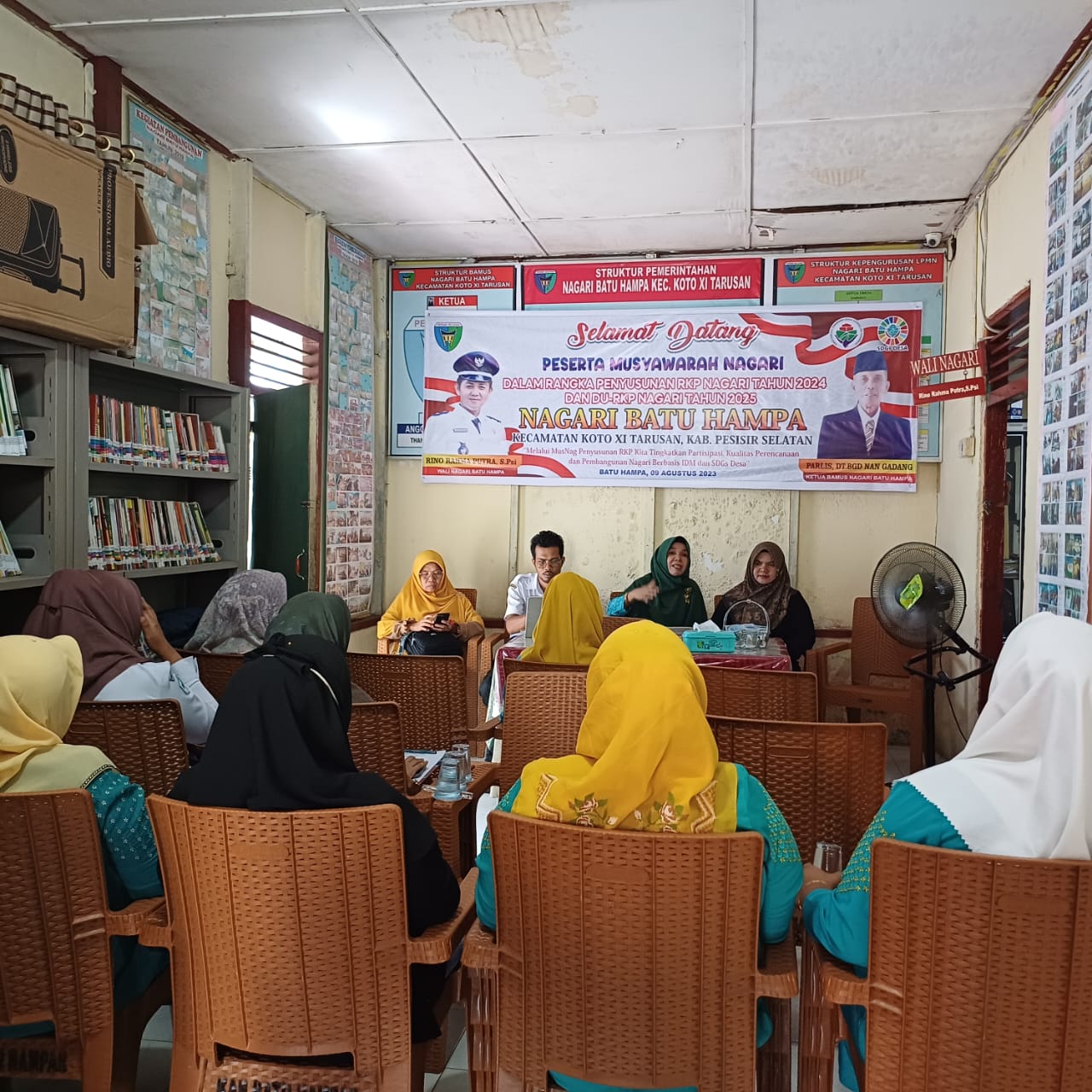 Pembinaan PKK di Nagari Batu Hampar