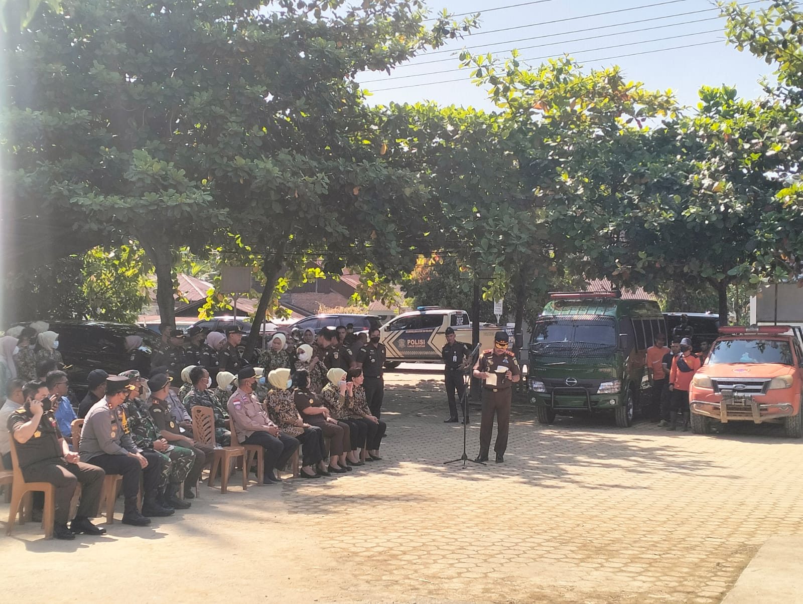 Perpisahan Terkhir Brimob Polda Sumbar