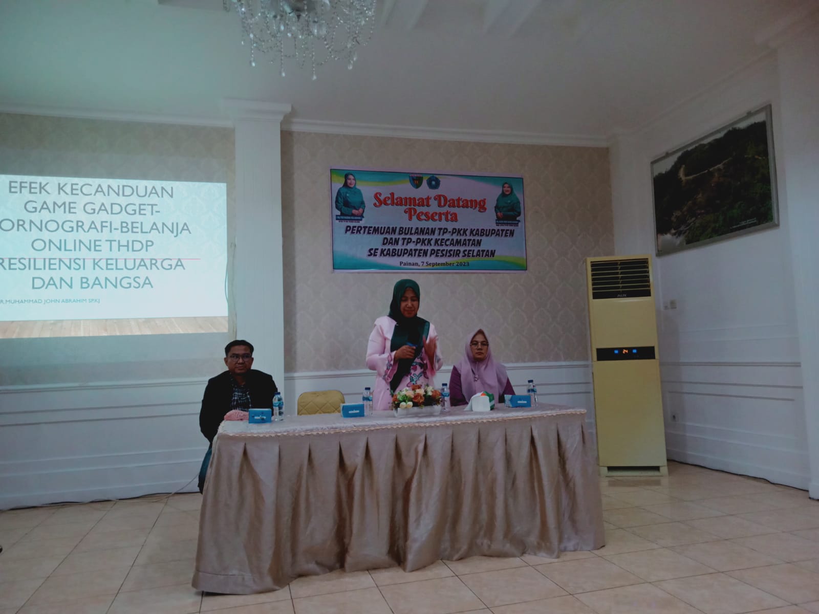 Rapat Bulanan TP PKK di Rumah Dinas Bupati