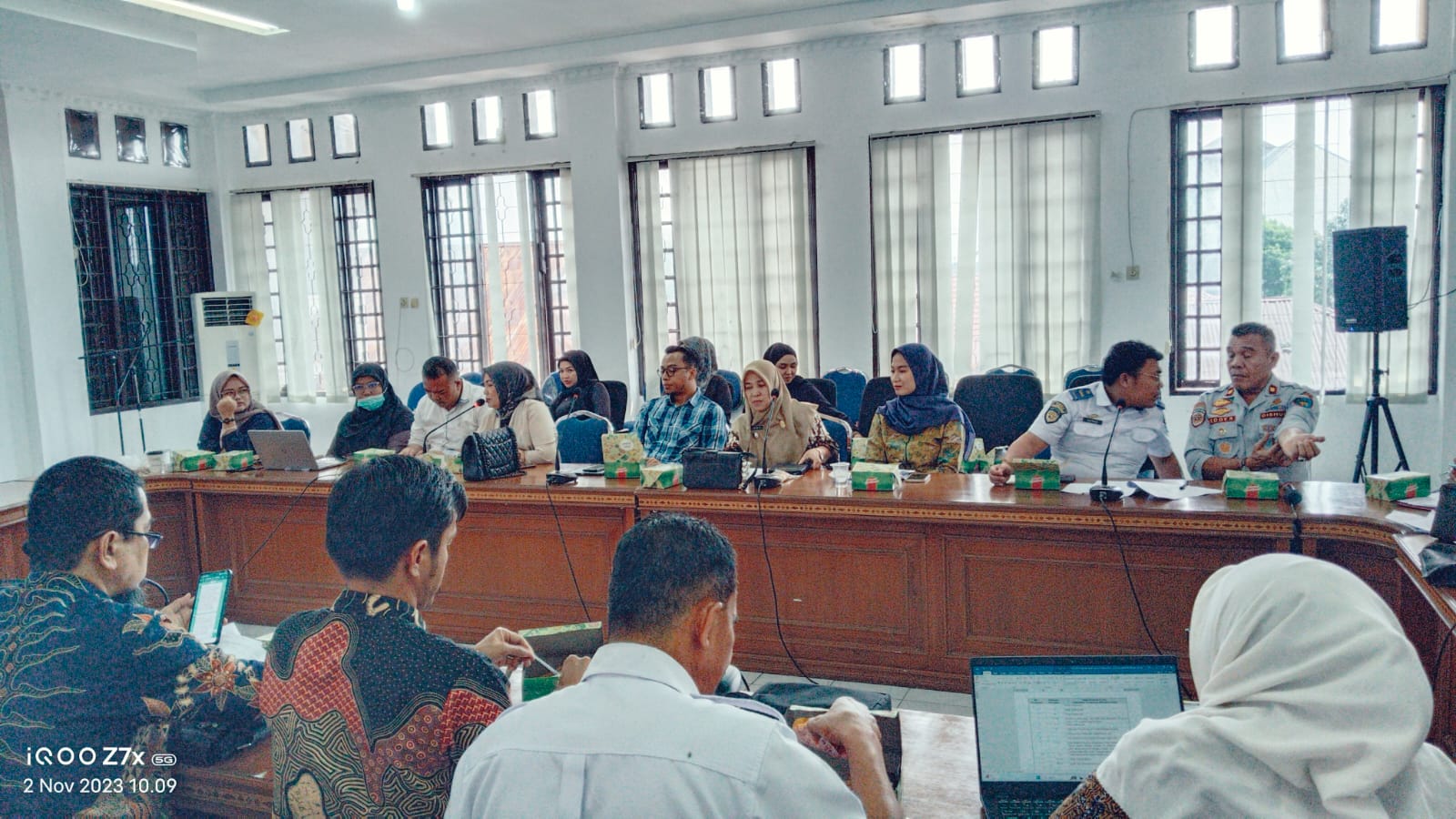 Rapat Dinas Lingkungan Hidup Membahas tentang UPL PPL melakukan Pengelolaan dan Dampak Lingkungan Hi