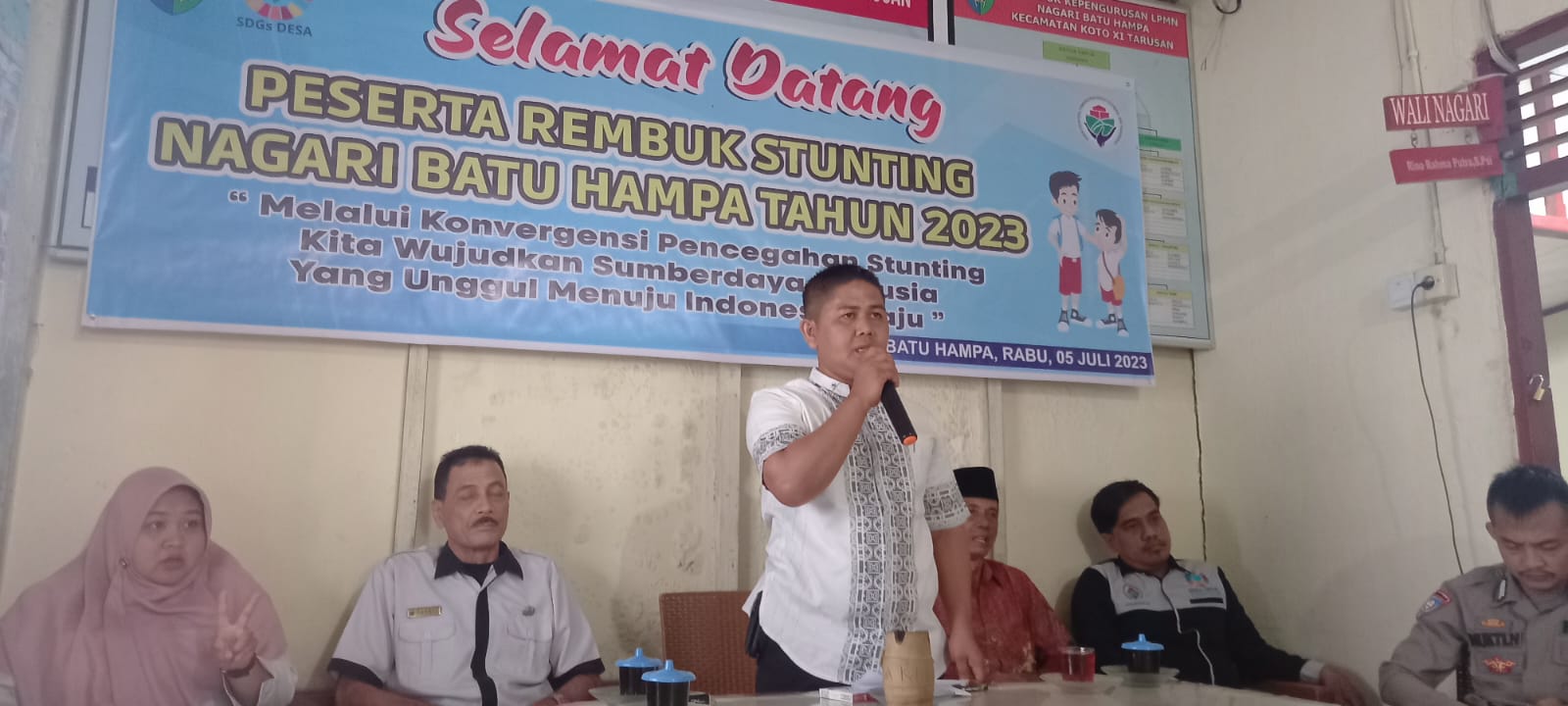 Rapat Stanting di Nagari Batu Hampar