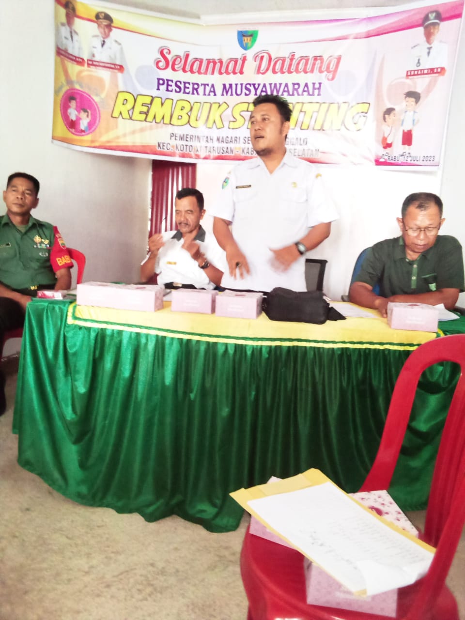 Rapat Stanting di Nagari Setara Nanggalo