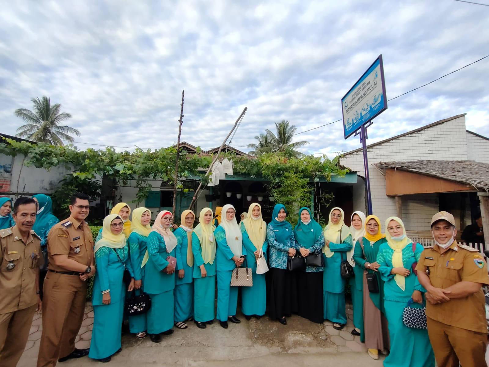 Penilaian Penggerak hatinya PKK tingkat Kabupaten Pesisir Selatan