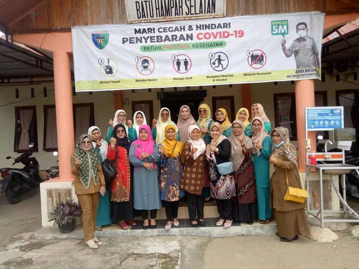Kunjungan TP PKK Lubuk Basung Kabupaten Agam ke PKK Kec. Koto XI Tarusan
