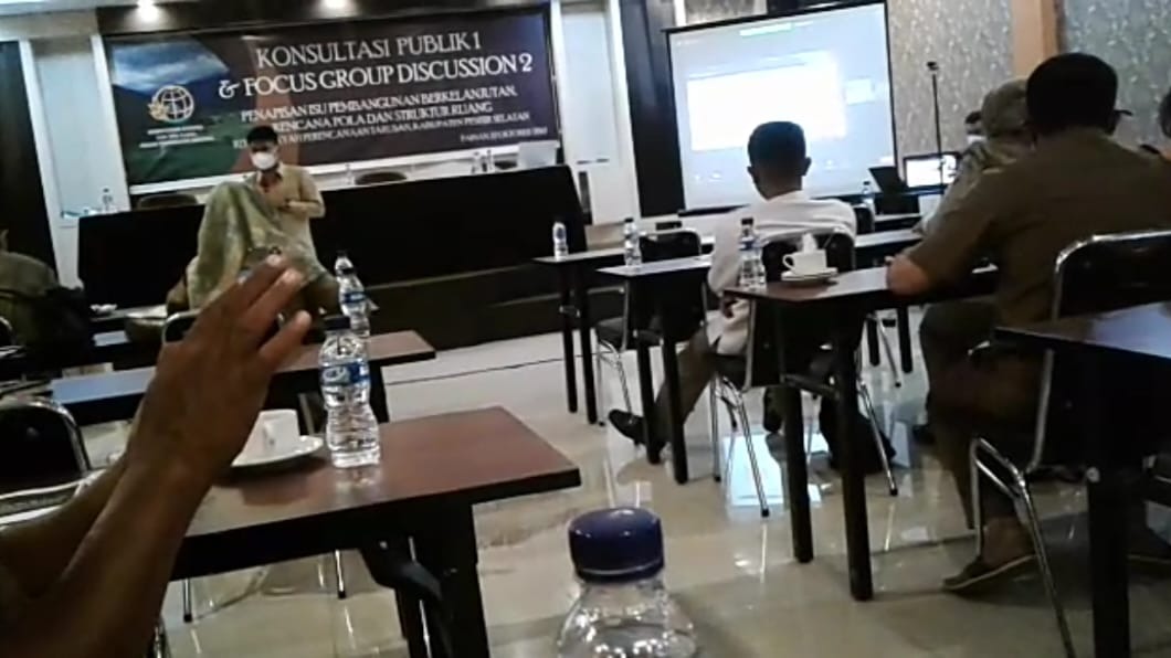 Kasi Ketentraman dan Keamanan Kecamatan Koto XI Tarusan menghadiri kegiatan Kementerian Agraria 