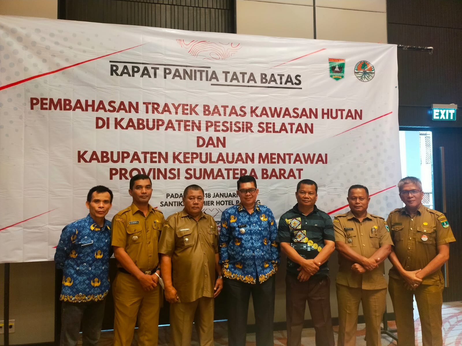 Pembahasan Trayek Batas Kawasan Hutan di Kabupaten Pesisir Selatan