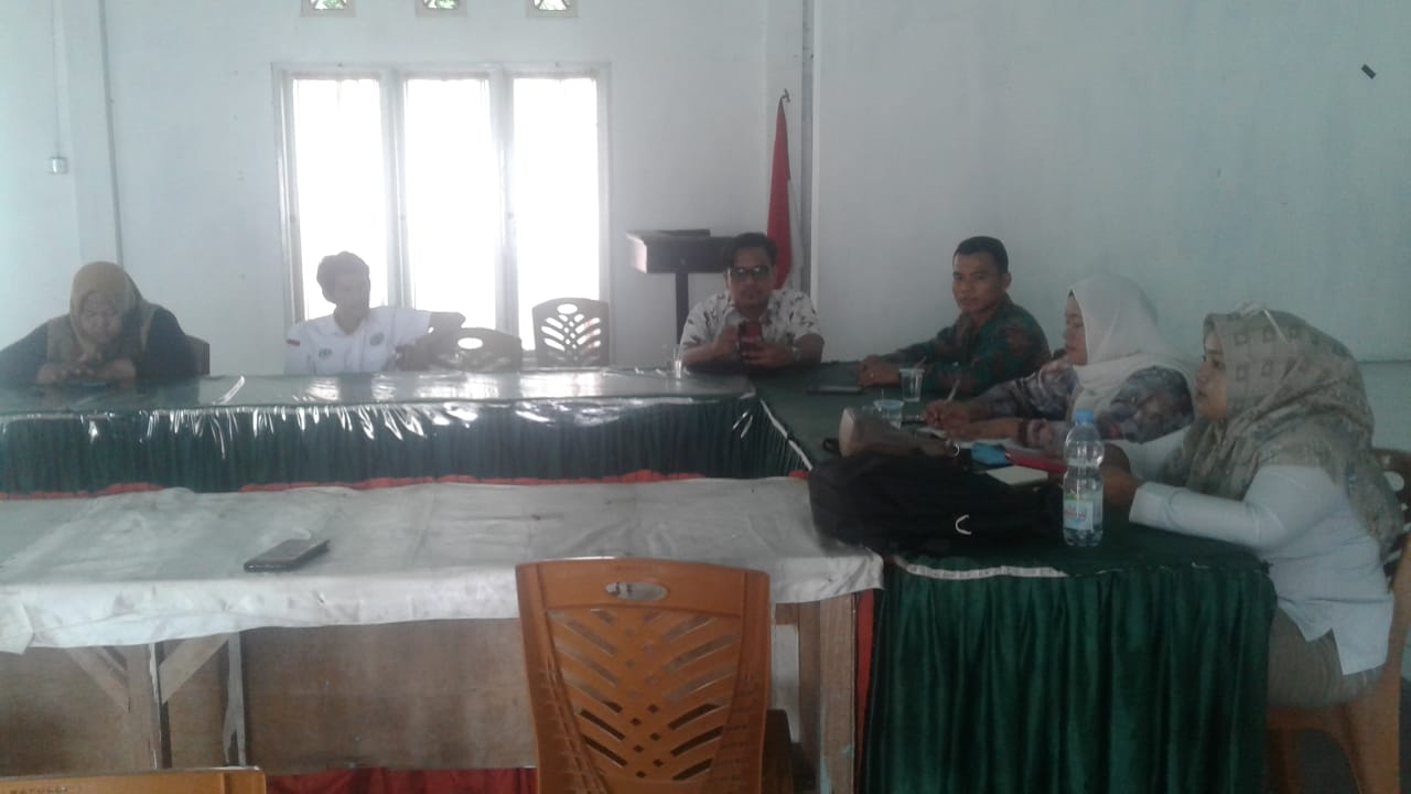 Pertemuan Perdana dengan TA.PD  yang Baru Kecamatan Koto XI Tarusan