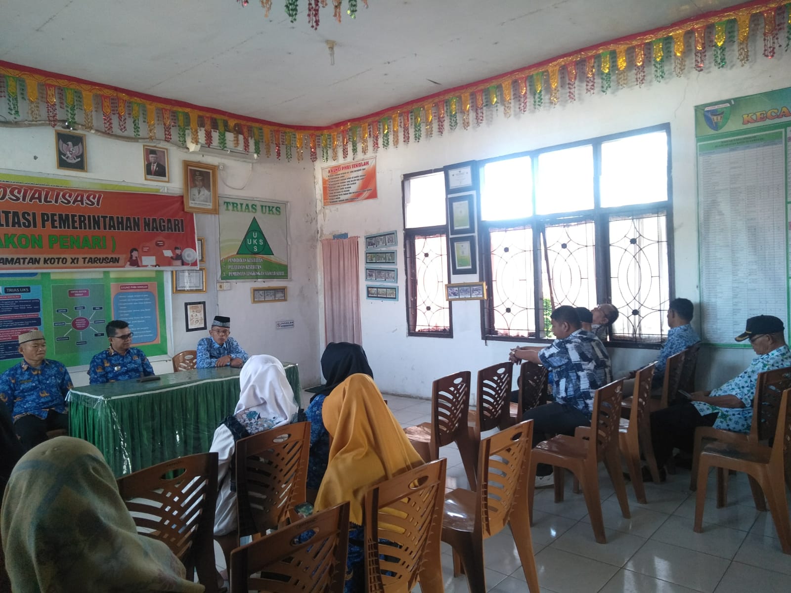 Acara santapan Rohani setiap Jum,at di Kantor Camat Koto XI Tarusan