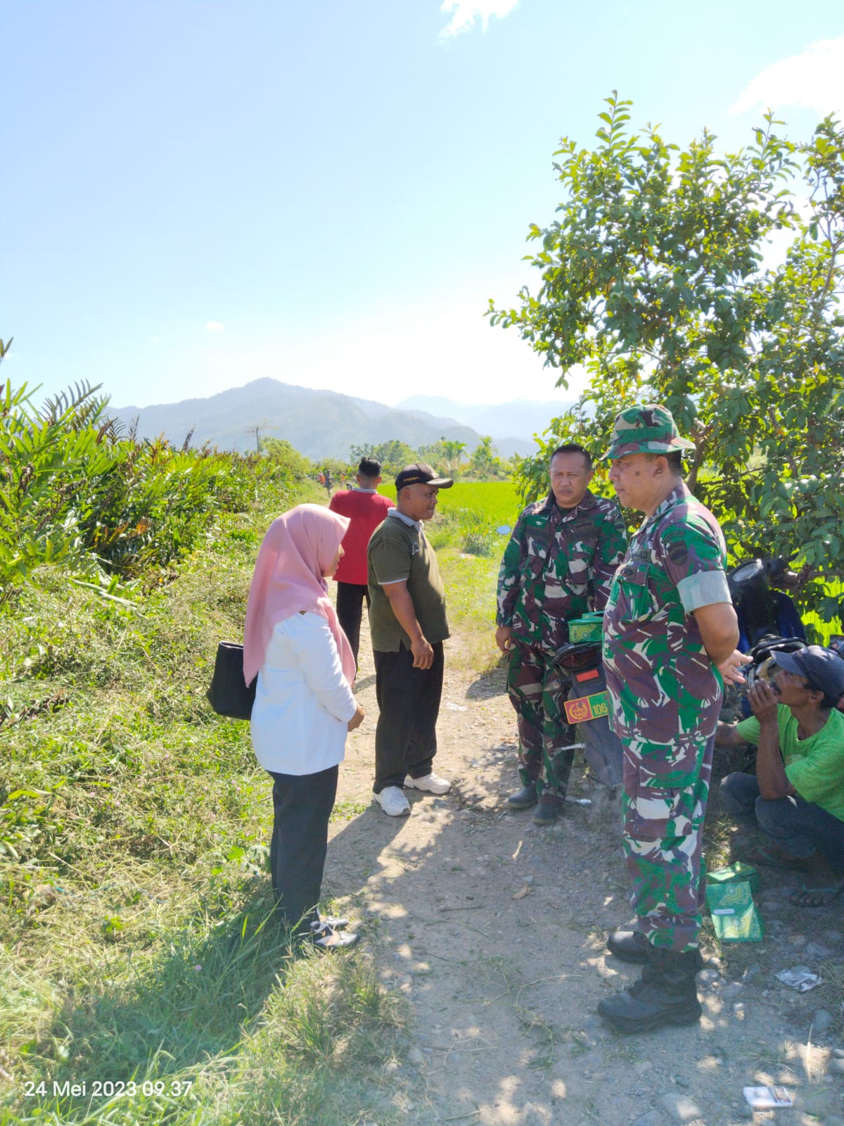 Acara BBGRM di Nagari Ampang Pulai 