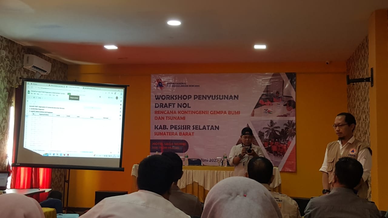 Workshop Penyusunan Draf Nol  Rencana Kontingensi Gempa Bumi dan Tsunami