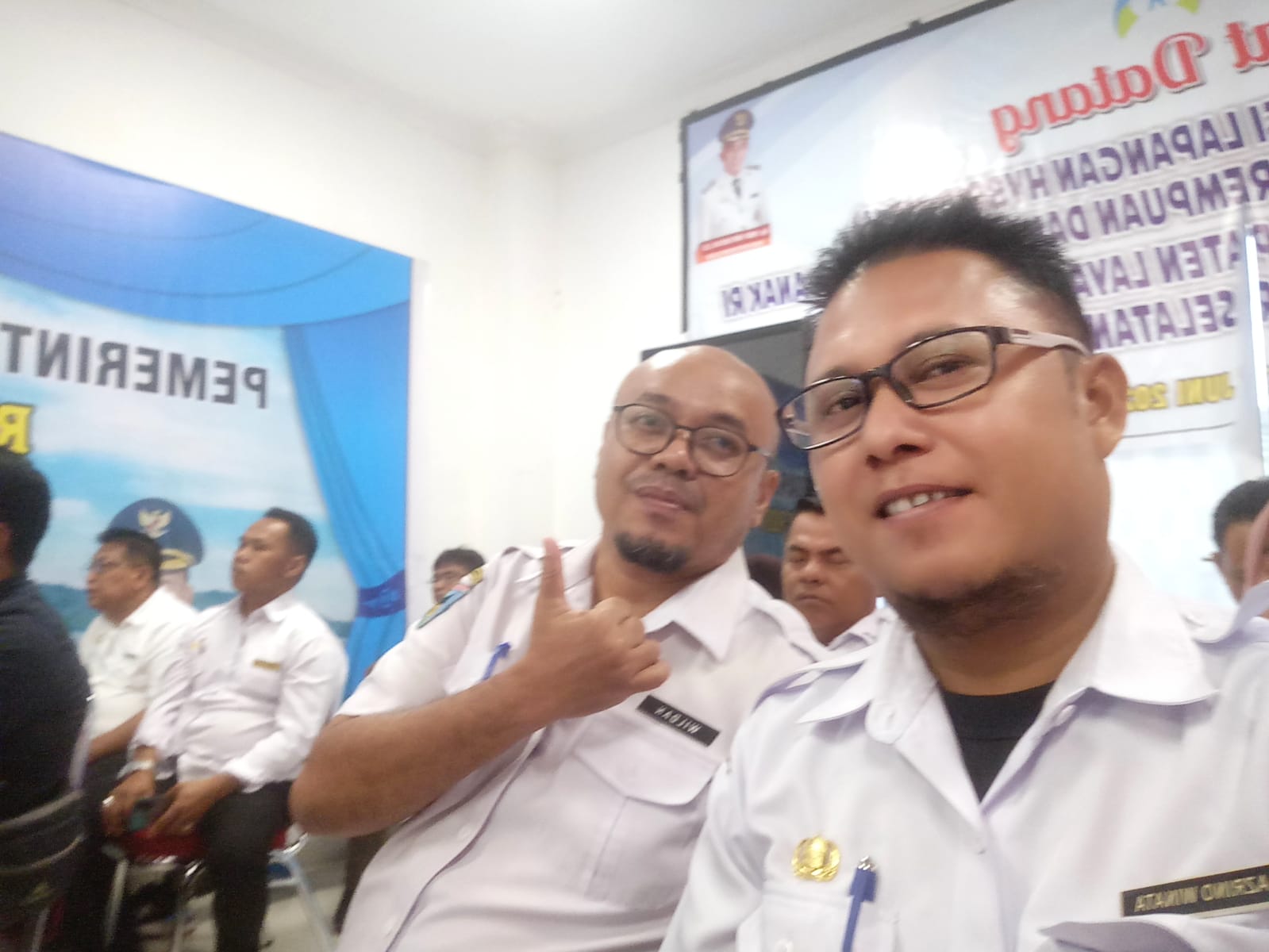 Menghadiri Acara Penilaian KLA Kabupaten Layak Anak 
