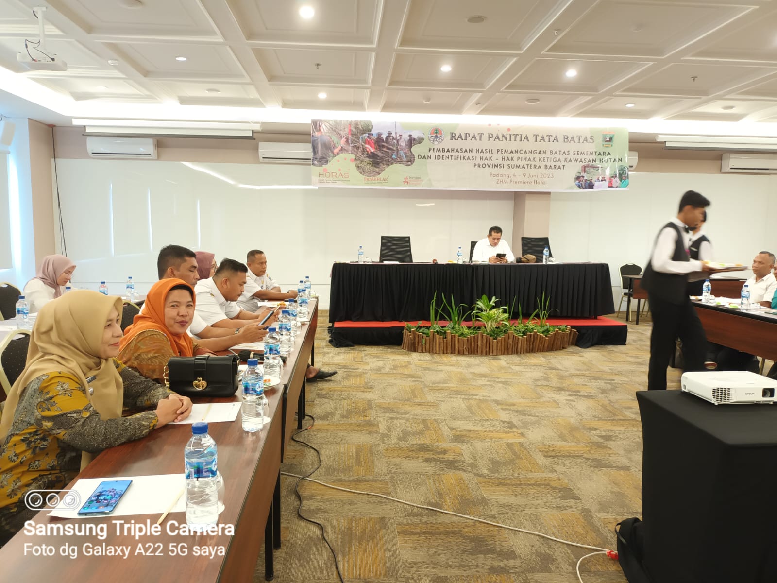 Rapat Pembahasan Hasil Perancangan Batas Sumatra dan Indentifikasi hak-hak pihak ketiga kawasan huta