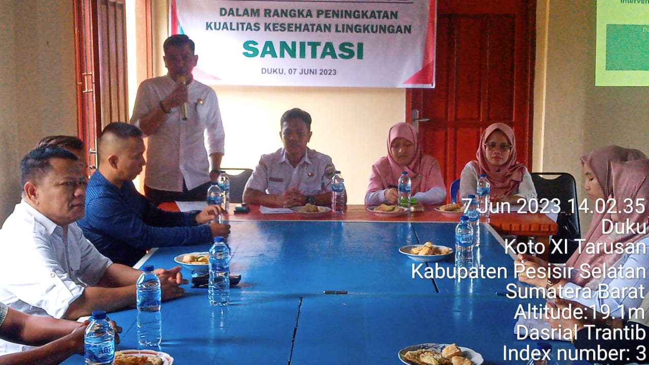 Dalam rangka Peningkatan Kualitas Kesehatan Lingkungan Sanitari