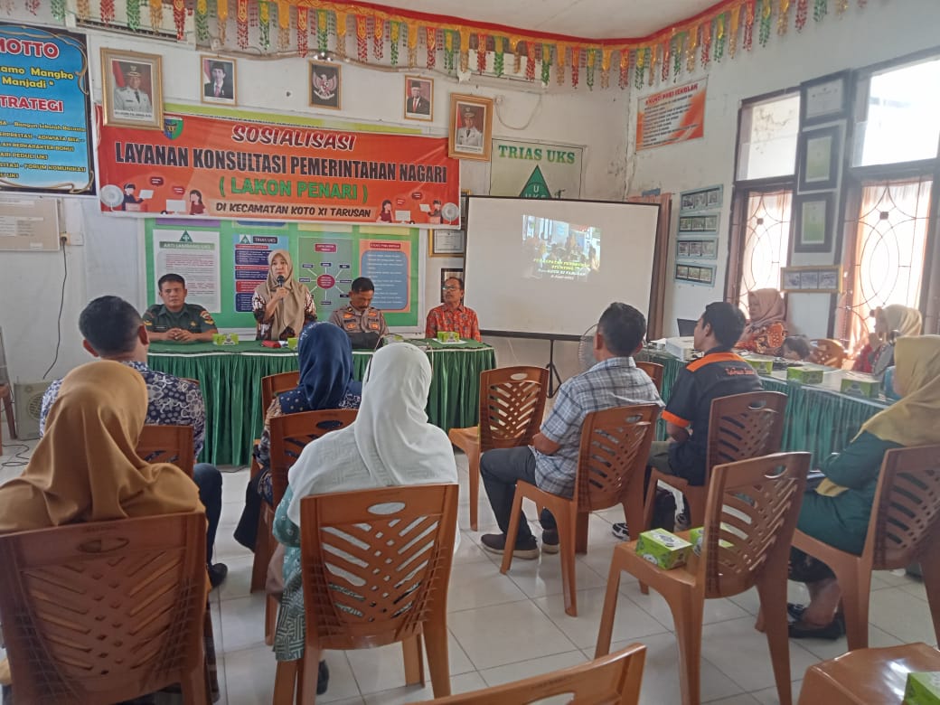 Acara Louncing mendapatkan Bapak Asuh Stanting