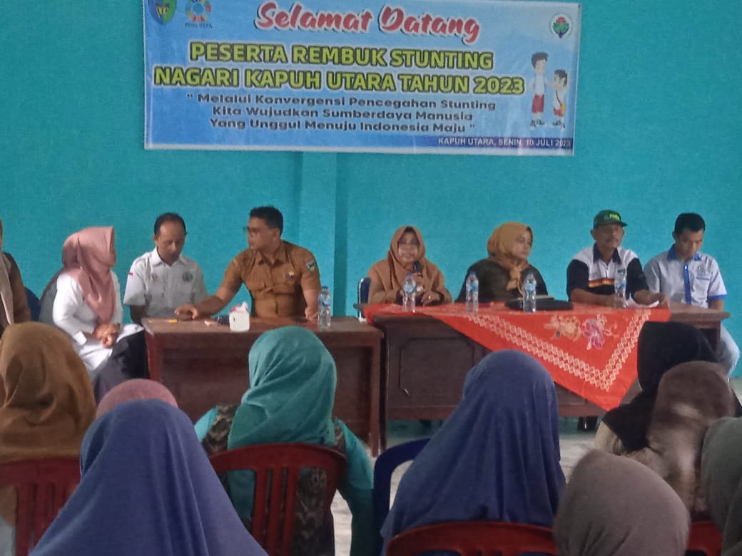 Rapat Stanting di Nagari Kapuh Utara
