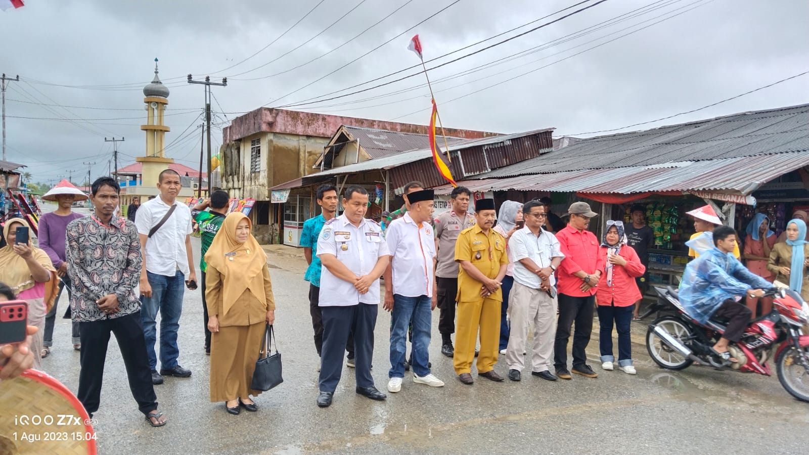 Pembukaan Lomba Selaju Sampan di Nagari Carocok Anau