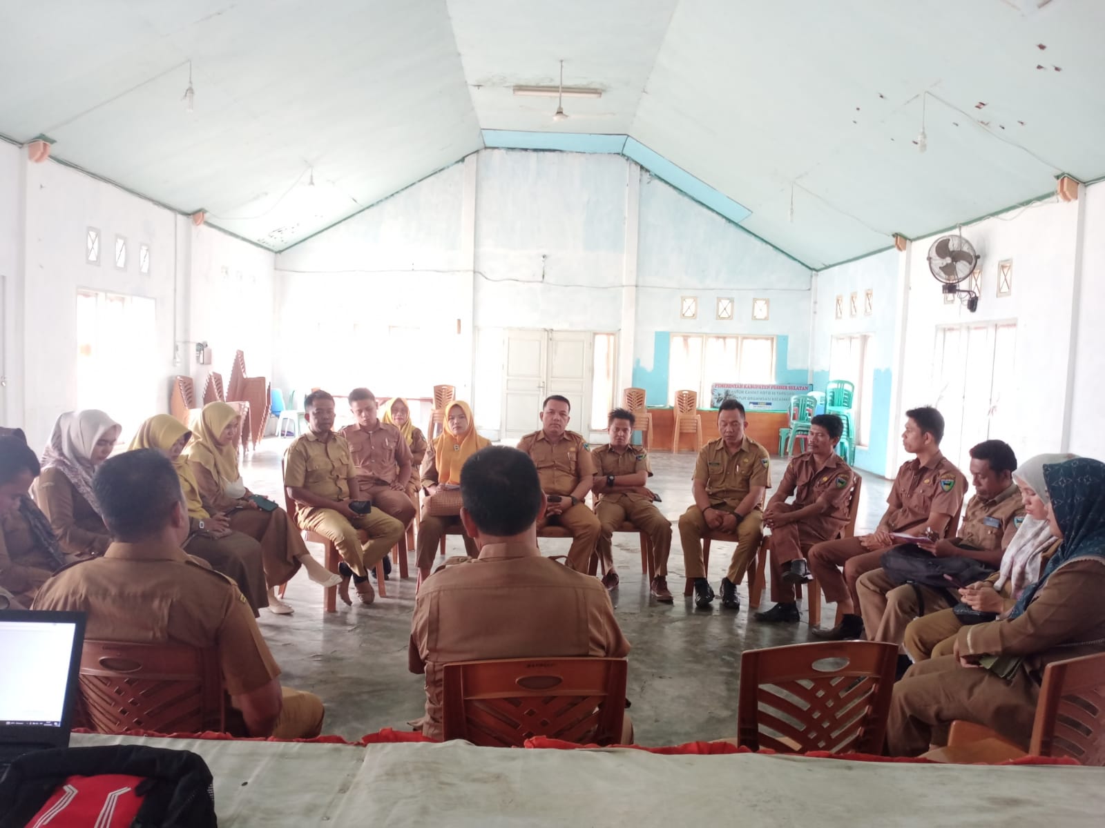 Rapat Koordinasi  Sekretaris Nagari Tentang Anggaran Perubahan Nagari
