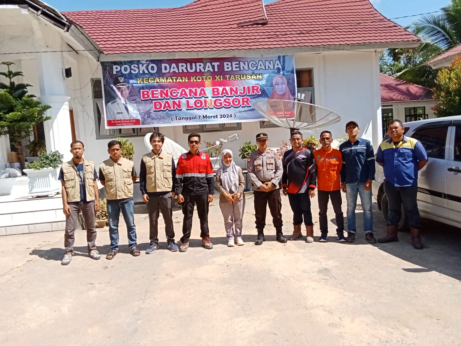 Pertemuan Camat Koto XI Tarusan dengan Unsur PT Semen Padang 