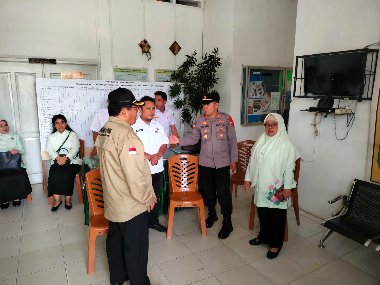 Kunjungan Mahkamah Agung RI Dalam Rangka Penyaluran Bantuan Banjir